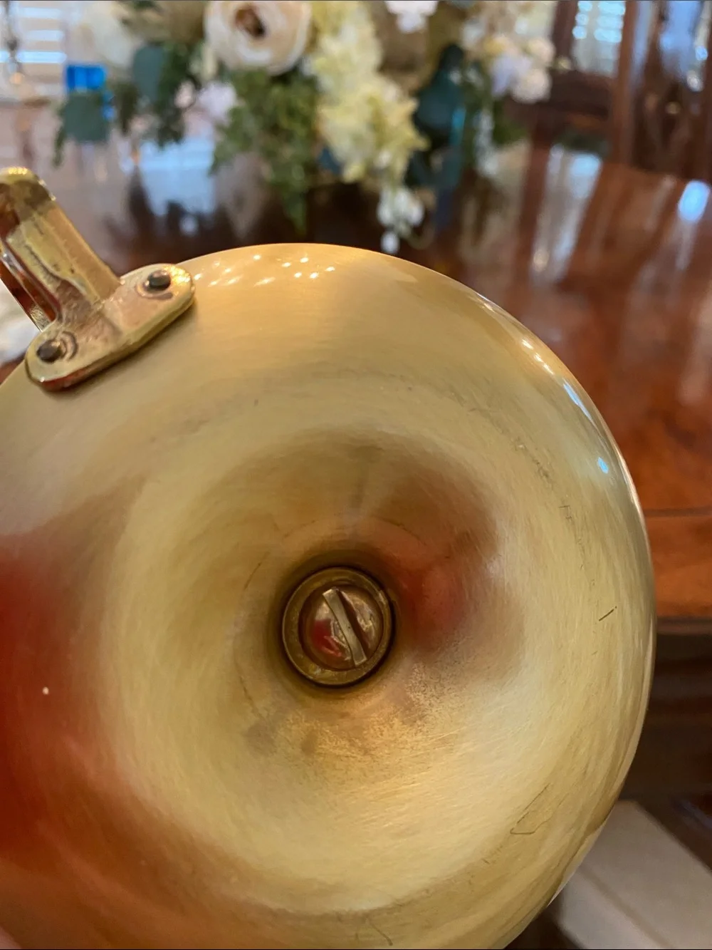 Baldwin Brass Chamberstick Candle Holder - Shiny Gold